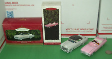 Hallmark Lot 1959 Pink Cadillac 1949 Coupe De Ville Classic Cars Ornaments picture