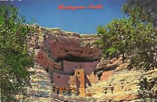 Postcard AZ Montezuma Castle Cliff Dwellings Camp Verde Hohokam Hakataya Desert picture