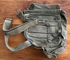 VINTAGE US Army M17 Gas Mask Bag picture