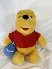 Vintage 1997 Mattel Winnie The Pooh W/ Hunny Pot Plush Stuffed Teddy Bear 13