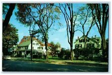 c1960s The Elms Inn Exterior Trees Ridgefield Connecticut CT Unposted Postcard picture