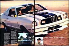 1976 Ford Mustang II Cobra 2-page Original Advertisement Print Art Car Ad D179 picture