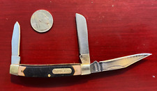 SCHRADE OLD TIMER 34OT 3-Blade Stockman Pocket Knife - Vintage picture
