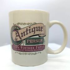 Vtg '92 Laid Back Genuine Antique Person Mug Cup 100% Vintage Parts Coffee Mug  picture
