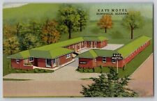 Kay's Motel Huntsville AL Postcard Linen AAA Postcard 1940's Curt Teich Roadside picture