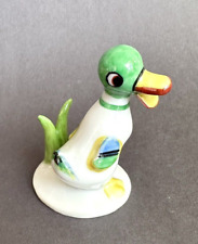 Vtg Metzler Ortloff Walter Bosse Mini Figurine Art Deco Mallard Duck Green Head picture