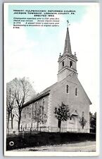Jackson Twp Pennsylvania~Trinity Tulpehocken Reformed Church~1920s Postcard picture