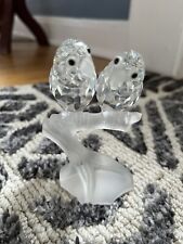 Swarovski Crystal 1987 Lovebirds “Togetherness” Figurine- Limited Edition picture