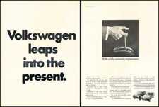 1968 1969 Volkswagen Auto Squareback 2-page Advertisement Print Art Car Ad J442A picture
