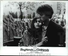 1989 Press Photo Sophie Renoir and Eric Viellard in Boyfriends and Girlfriends picture
