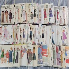 Lot Of 44 Vintage McCall's Patterns 70s 80s 90s Uncut & Cut Unchecked Kids Women picture