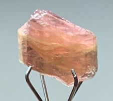 5.45Ct Beautiful Natural Bi Color Tourmaline Crystal From Afghanistan  picture