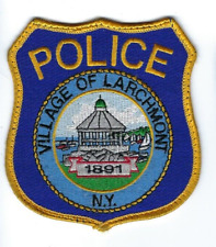 Village of Larchmont NY New York Police duty-worn patch picture