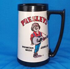 PRESLEY'S JUBILEE MUG CUP Souvenir BRANSON Mountain COUNTRY MUSIC SHOW vtg USA picture