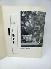 1959 Philips Exeter Academy PEAN Yearbook Supplement Sports Dance Photos Names  picture