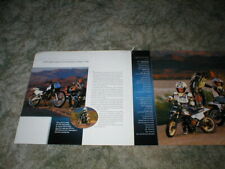 1997 Yamaha  Play Bikes Cycle Brochure RT180, RT100, PW80, PW50 6 pg Foldout picture