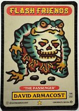 Flash Friends Series 2 Tattoo Art Trading Card DAVID ARMACOST THE PASSENGER #186 picture