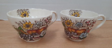 Vintage Spode Copeland Reynolds Set of 2 Coffee Cups S2188 picture