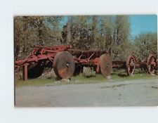 Postcard Old Logging Wagon, Mother Lode country, California picture