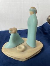 VTG Jack Black Native American Ceramic Couple Figurines Pottery 1984SIGNED READ picture