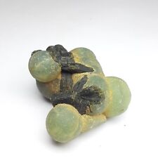NATURAL PREHNITE RAW MINERALS ROUGH STONE GEMSTONE MAKING FOR JEWELRY picture