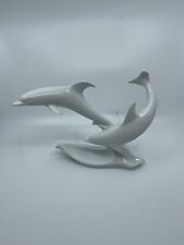 VTG Alboth & Kaiser White Double Dolphin Porcelain Sculpture-PLS READ DESCRIPT picture