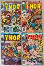 THE MIGHTY THOR #250, 252, 253 & 254 (Marvel 1976) picture