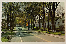Vintage Mid Century Postcard, Main Street, Thomaston, Maine, Unposted picture
