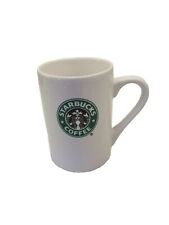 Starbucks 2008 Coffee Mug Cup 10 oz White Double Sided Mermaid Logo  picture