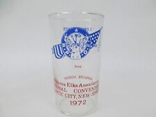 Vintage 1972 Oklahoma Elks Association Lodge National Convention Drinking Glass picture