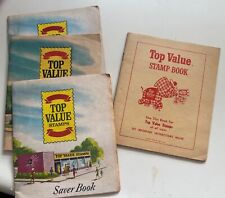 Vintage Top Value Stamps Booklets 1959 (Blank), 1966 (2 Blank, 1 Partial) picture