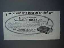 1913 Bissell Carpet Sweeper Ad - There's But One Best picture