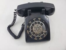 Vintage Western Electric/Bell System Black Rotary Dial Phone 500DM picture