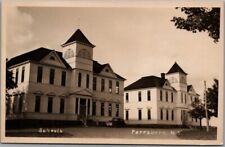 1940s PARRSBORO, Nova Scotia, Canada RPPC Photo Postcard 