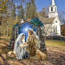 Outdoor Nativity Set | Weatherproof-Outdoor Nativity Scene For Yards Decorate❀ picture