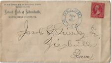 SCHWENKSVILLE, PA.~NATIONAL BANK OF SCHWENKSVILLE~DELPHI~ZIEGLERVILLE~1902 picture