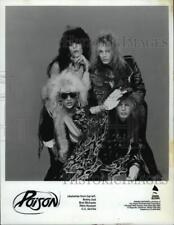 1987 Press Photo Music group Poison members - lrp41080 picture
