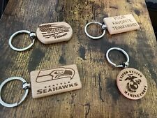 Personalized  Laser Engraved Key Chains- Send Us Your Image Or Company Logo picture