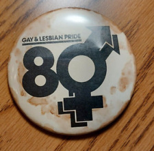  Gay & Lesbian Pride Pinbacks Original 1980's Rare Vintage LGBTQ picture