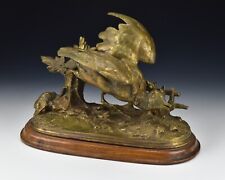 Signed Jules Moigniez Bronze Sculpture of a Bird picture
