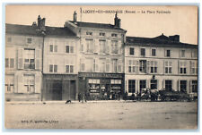 c1910 The National Square Ligny-En-Barrois (Meuse) Grand Est France Postcard picture