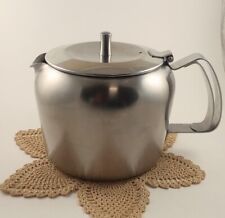 Vintage English OLD HALL Stainless Steel Teapot Tea Time Tradition UK picture