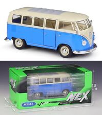 WELLY 1:24 Volkswagen 1963 T1 Bus Alloy Diecast Vehicle Car MODEL TOY Gift picture