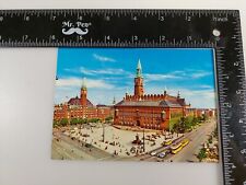 Postcard The Town Hall Square Copenhagen Denmark VTG   picture