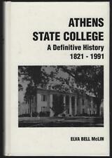History of Athens State College Definitive History 1821-1991 Elva Bell McLin Ala picture