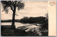 Cedar Falls Iowa c1906 Postcard The Dam picture