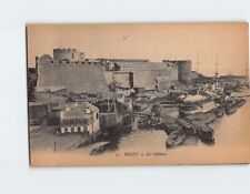 Postcard The Castle Brest France picture