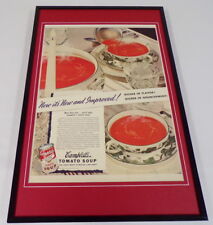 1942 Campbell's Tomato Soup 11x17 Framed ORIGINAL Vintage Advertising Poster picture