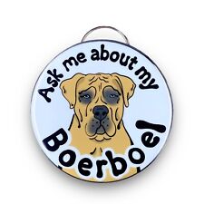 Boerboel Mastiff Bottle Opener Keychain Handmade Pet Accessories 2.25