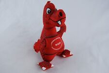Wales Welsh Red Dragon B&W Souvenir Soft Plush Stuffed Cuddly Toy 6